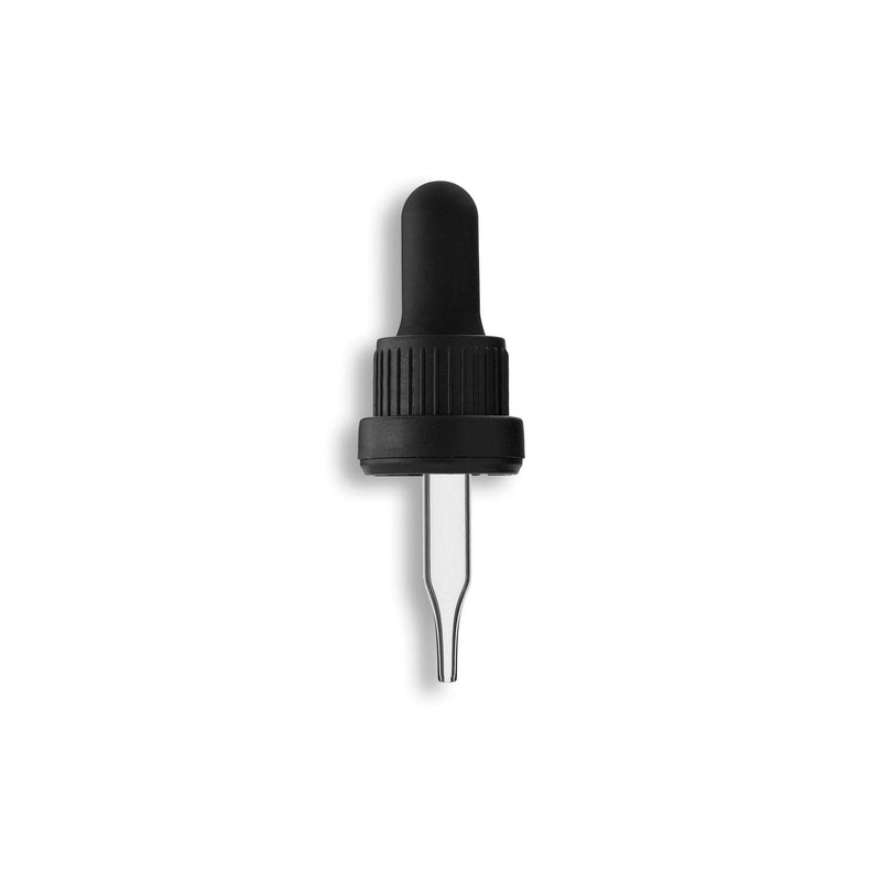 18-415 Tamper Evident Dropper Assembly- Clear 49mm Length