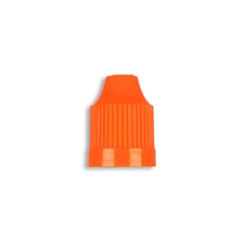 Child Resistant Cap and Tip- Orange