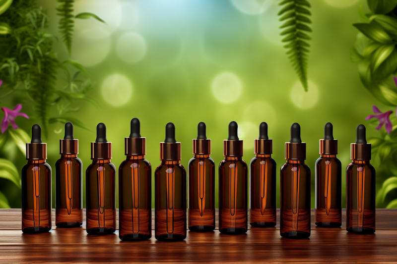 Amber Dropper Bottles: Bulk Beauty & Health Packaging