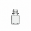 5mL PET Crystal Clear Boston Round Child Resistant Bottles