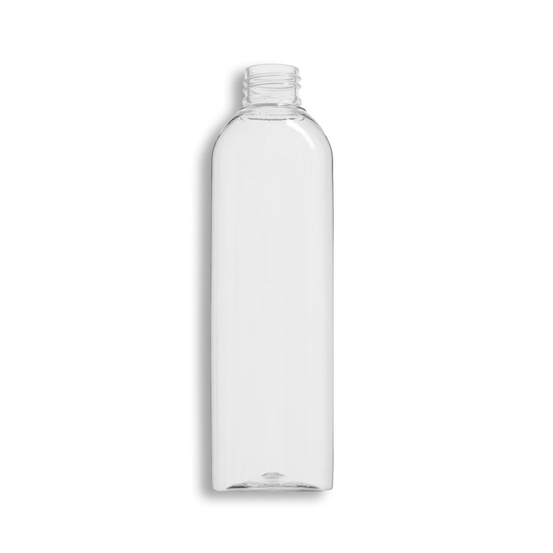 8.5oz (250mL) Clear PET Cosmo Round Bottles