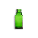 15mL Glass Green Euro Round Glass Bottle