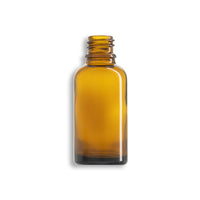 30ml Amber Euro Round Glass Bottle