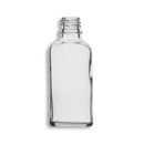 50ml Clear Euro Round Glass Bottle