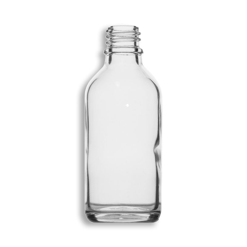 60ml Clear Euro Round Glass Bottle