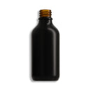 60mL Matte Black Euro Round Glass Bottle
