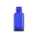1oz/30ml BostonRound Blue Glass