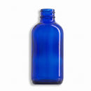 4oz Amber Boston Round Glass Bottle