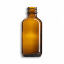 2oz/60ml BostonRound Amber Glass  (DripTrap Brand)