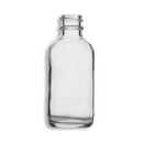 2oz/60ml BostonRound Clear Glass