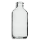 4oz Clear Boston Round Glass Bottle