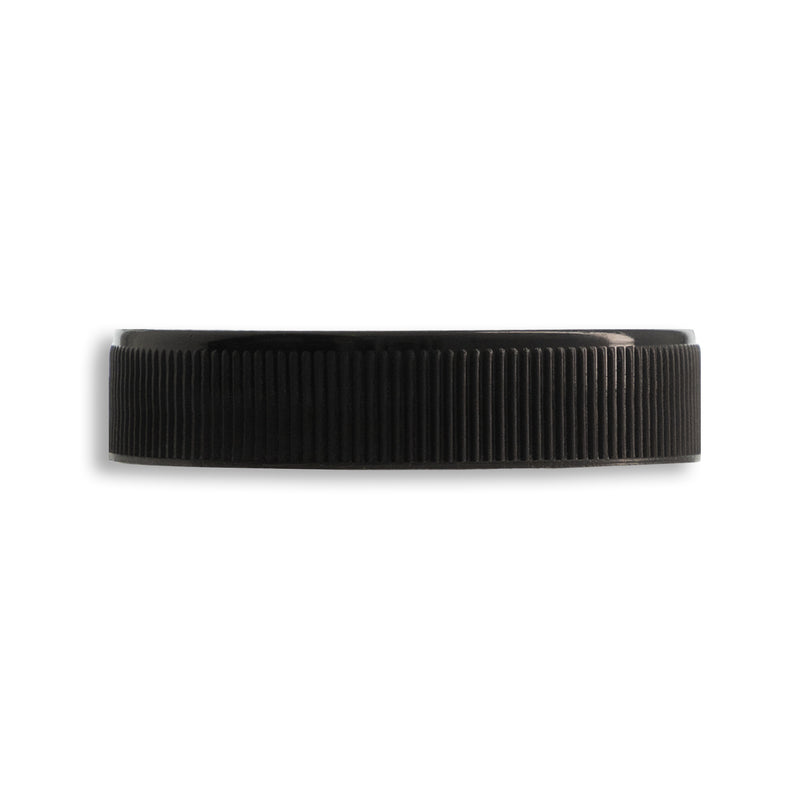 53/400 Black Ribbed Cap With Heat Seal