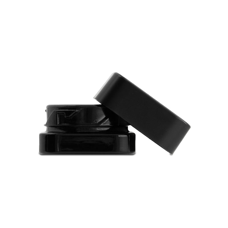 5mL Child Resistant Black Glass Concentrate Container w/ Cap