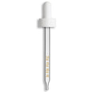 24-400 White Standard Dropper Assembly- Graduated 108mm Length