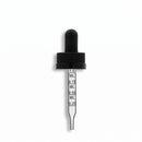 20-400 Child Resistant Dropper Assembly- Graduated (Laser Etched) 76mm Length