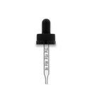 20-400 Child Resistant Dropper Assembly- Graduated (Printed Black Ink) 76mm Length