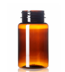 120cc 38/400 Light Amber PET Packer Bottle