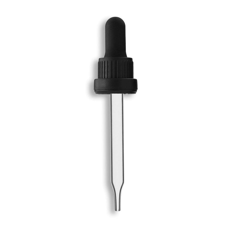 18-415 Tamper Evident Dropper Assembly- Clear 108mm Length