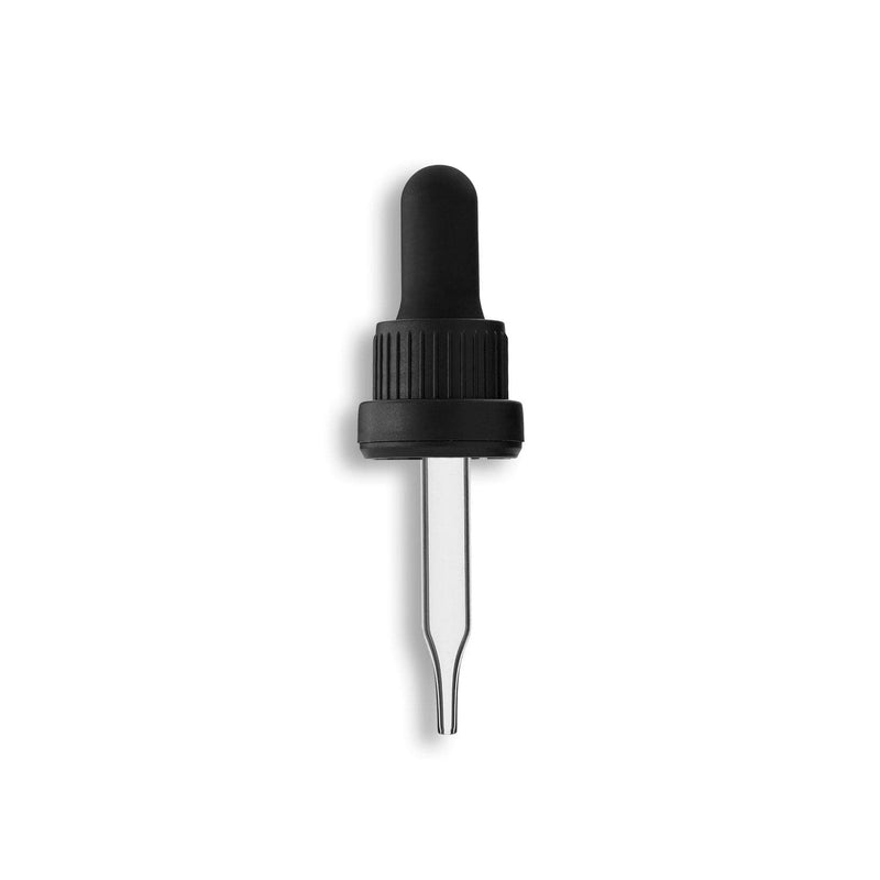 18-415 Tamper Evident Dropper Assembly- Clear 55mm Length