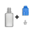 30ml LDPE Boston Round Child Resistant/Tamper Evident Bottles + Caps & Tips SET