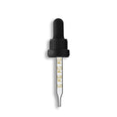 18-415 Tamper Evident Dropper Assembly w/ Nitrile Bulb- Graduated 76mm Length