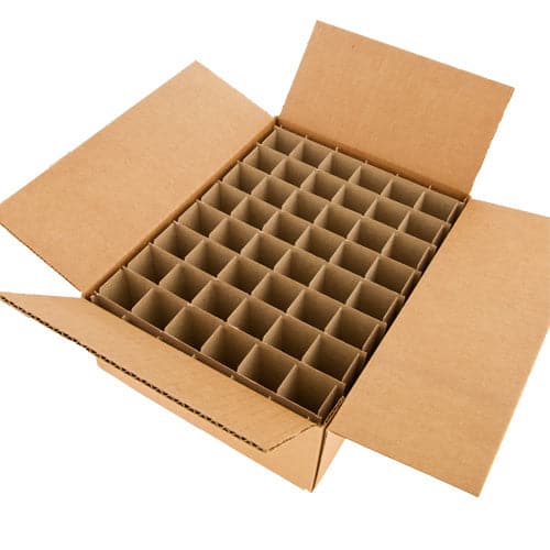 181035 - Cell Divider for Tube Storage Boxes, Cardboard, 7 x 7