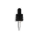 18-415 Tamper Evident/Child Resistant "Superdropper" Dropper Assembly- Graduated 49mm Length