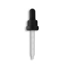 18-415 Tamper Evident Dropper Assembly w/ Plastic Pipette- Graduated 91mm Length