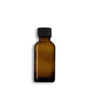 30mL Amber Euro Round Glass Bottle + Graduated Dropper Assembly Set