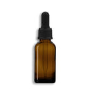 30mL Amber Euro Round Glass Bottle + Clear Dropper Assembly Set