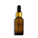 30mL Amber Euro Round Glass Bottle + Clear Dropper Assembly Set