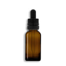 30mL Amber Euro Round Glass Bottle + Clear Dropper Assembly Set