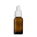 30mL Amber Euro Round Glass Bottle + Clear Dropper Assembly Set