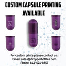 Clear/Clear HPMC Vegetarian Capsule- Size 0 (100,000 QTY)