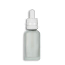 30mL Frosted Clear Euro Round Glass Bottle + Graduated Dropper Assembly Set