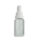 30mL Frosted Clear Euro Round Glass Bottle + Graduated Dropper Assembly Set