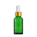 30mL Green Euro Round Glass Bottle + Graduated Dropper Assembly Set