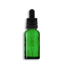30mL Green Euro Round Glass Bottle + Graduated Dropper Assembly Set