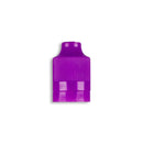 Tamper Evident/Child Resistant Cap and Tip- Purple