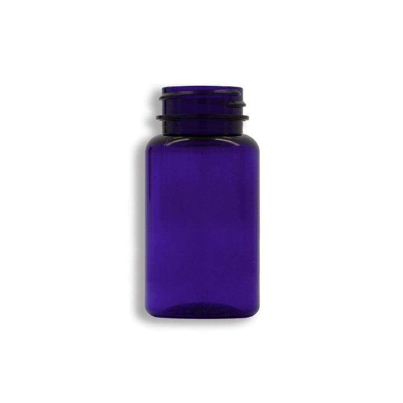 75cc PET Dark Blue Plastic Pill Packer Bottle