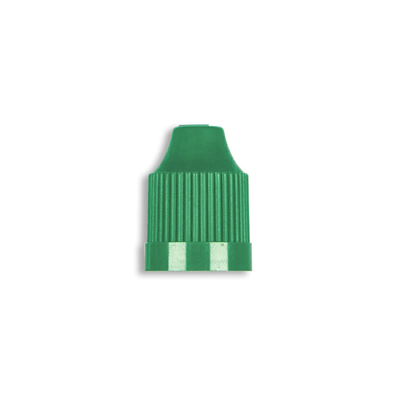 Child Resistant Cap and Tip- Green