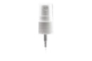 18-415 White Fine Mist Spray Pump With Ribbed Skirt