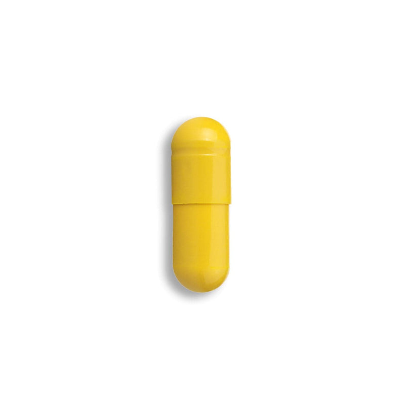 Yellow/Yellow Gelatin Capsule- Size 00 (75,000 QTY)